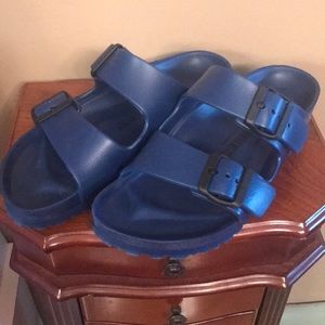 Birkenstock! Worn once! Water friendly!